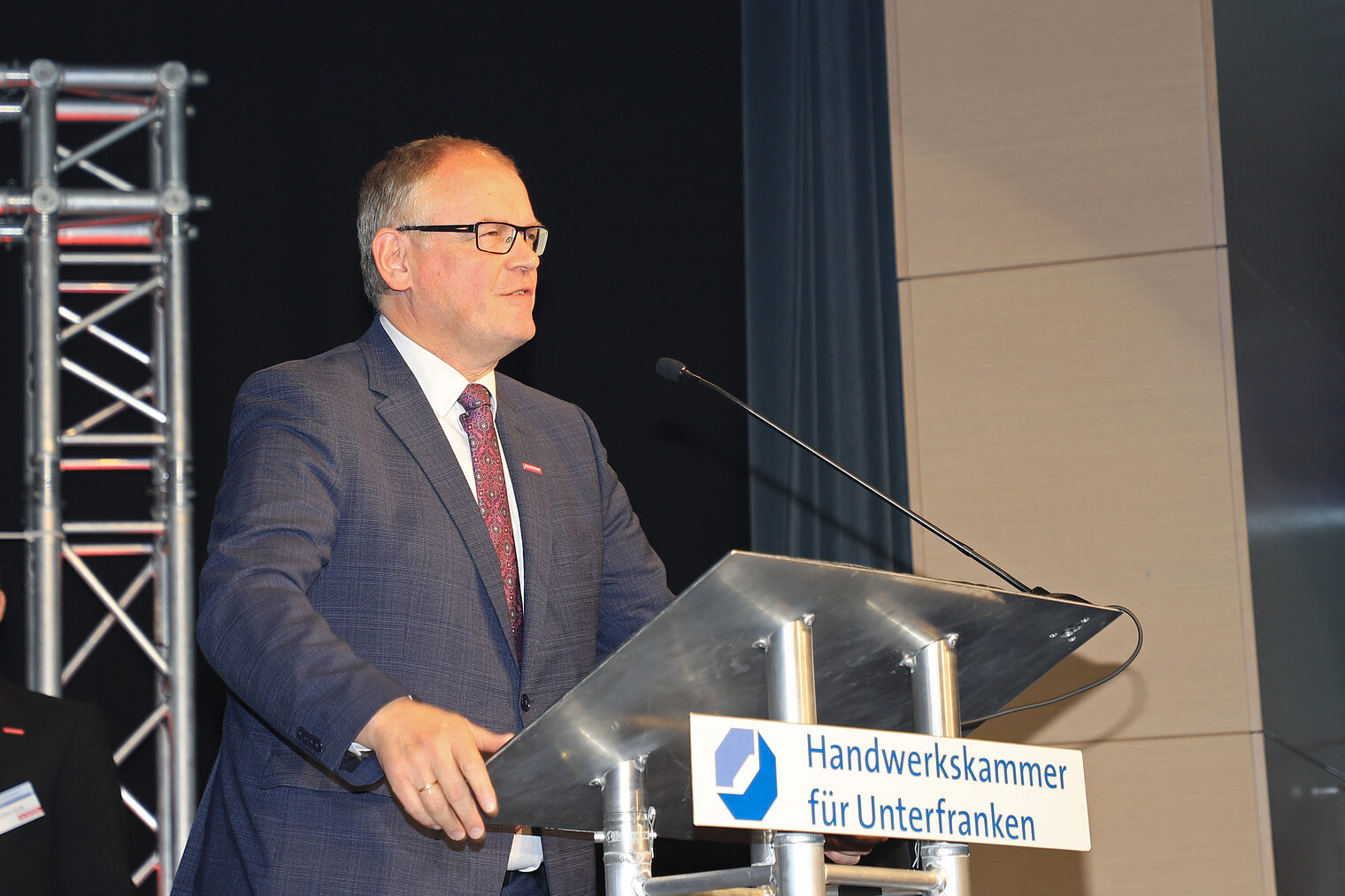 Handwerkskammer-Hauptgeschäftsführer Ludwig Paul sprach das Schlusswort zur Veranstaltung