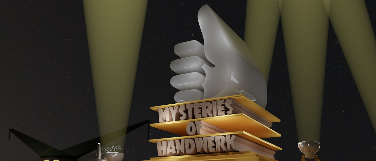 Mysteries of Handwerk | Schriftzug Mysteries of Handwerk | Schriftzug