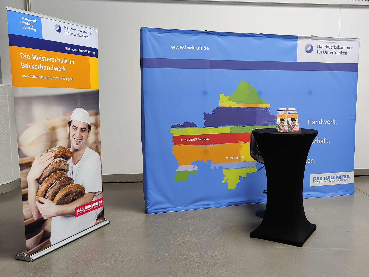 Stand vom Bildungszentrum Würzburg auf der BÄKO