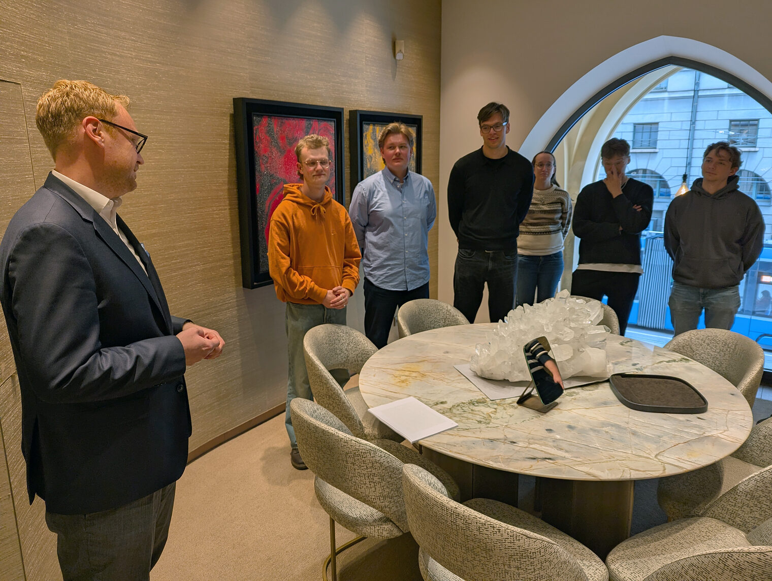 Vortrag bei Erwin Sattler in Gräfelfing