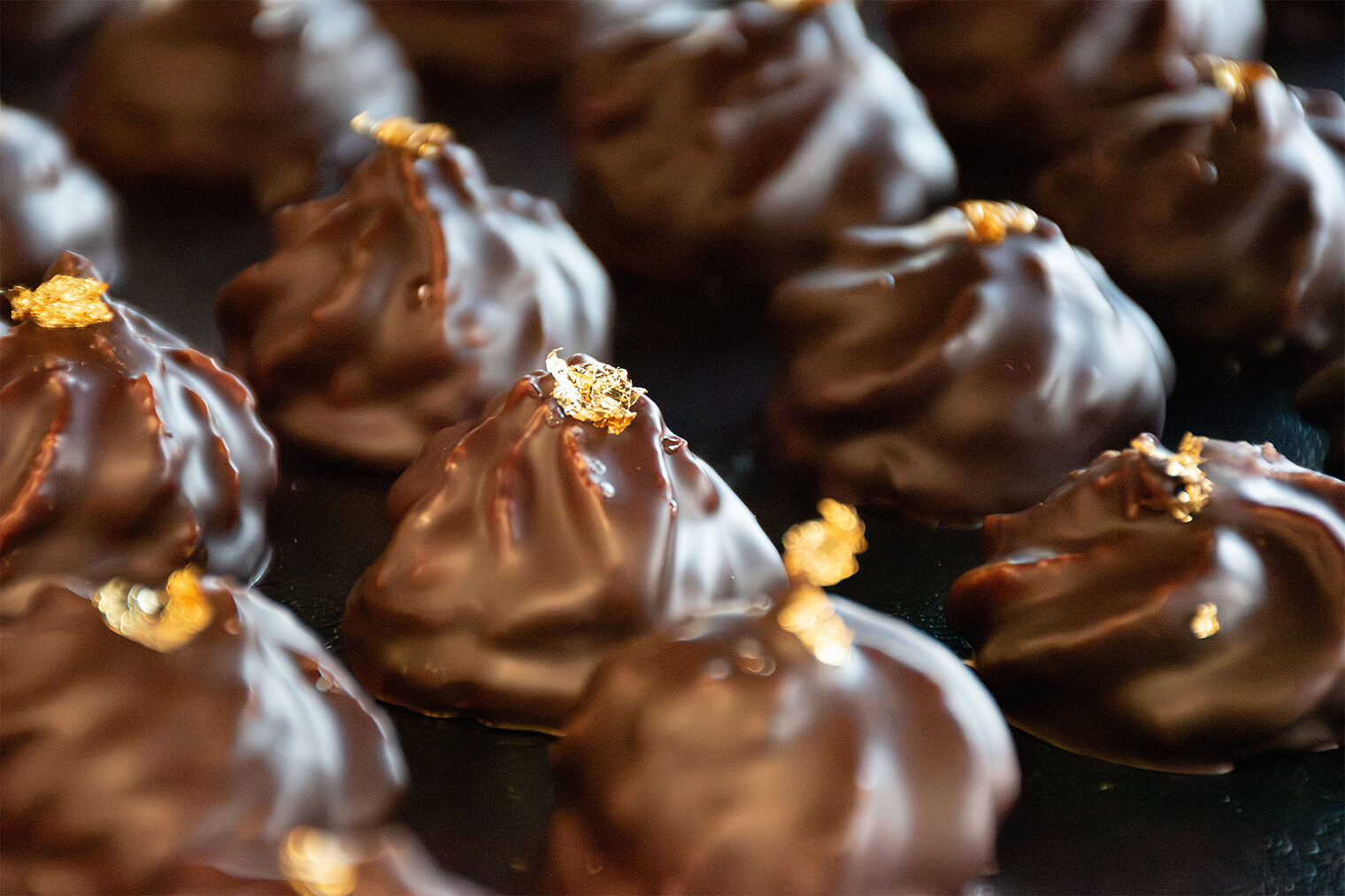 Selbstgemachte Pralinen