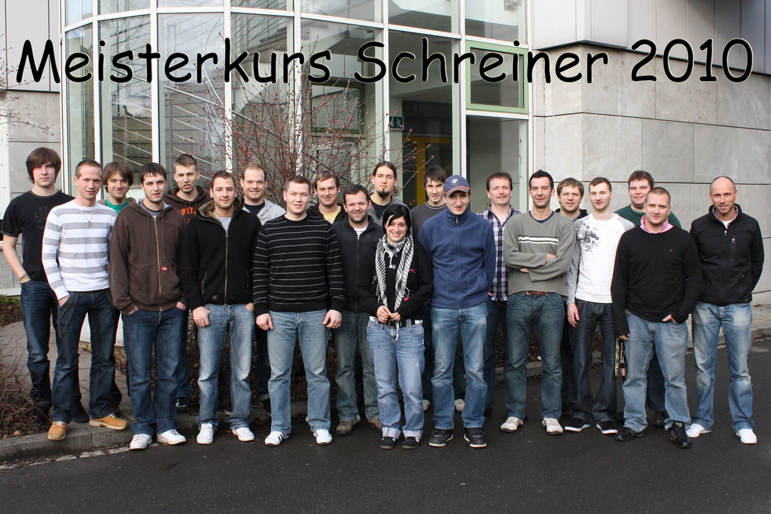 Gruppenbild Meisterkurs Schreiner 2010