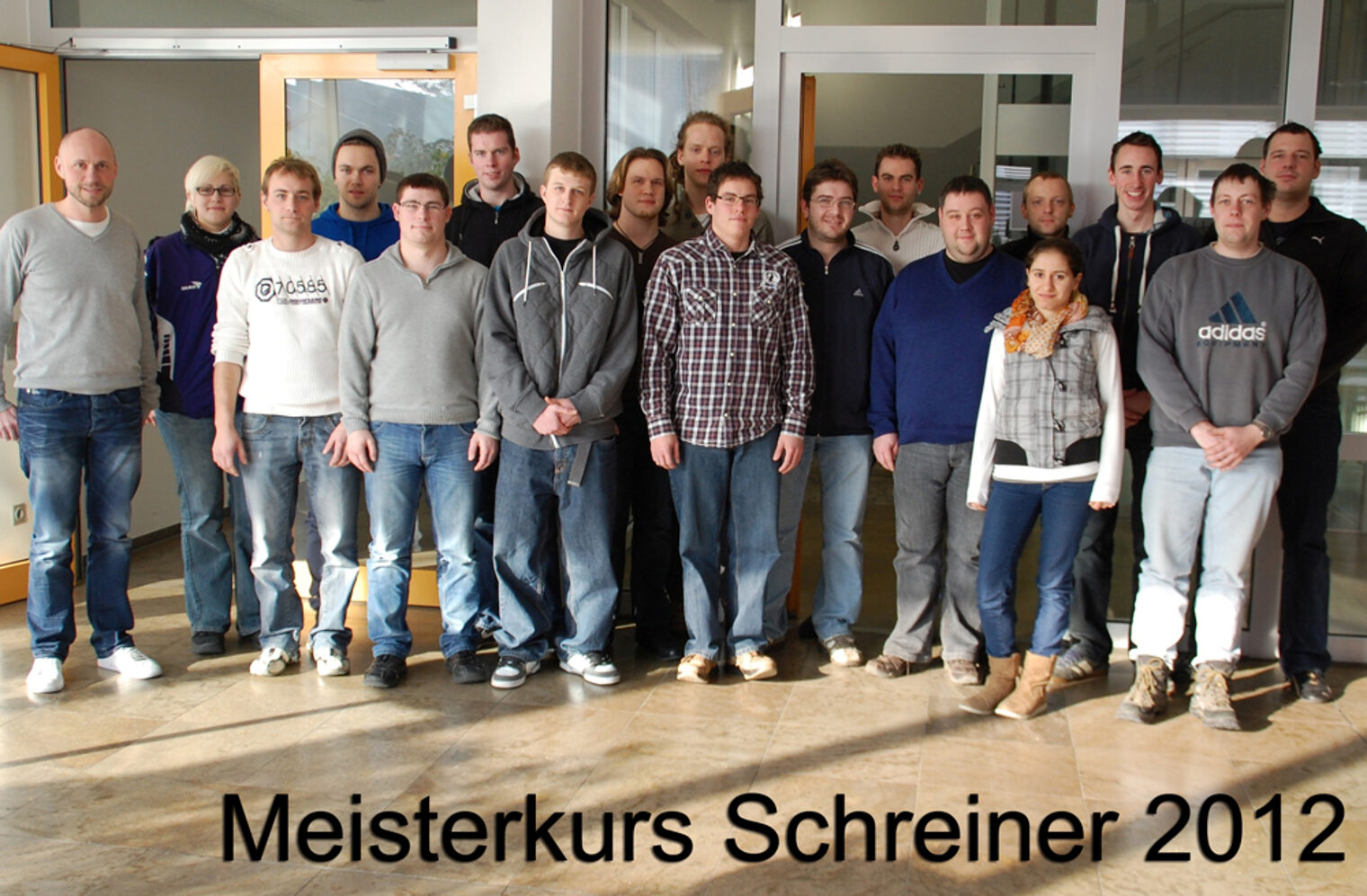 Meisterkurs Schreiner 2012