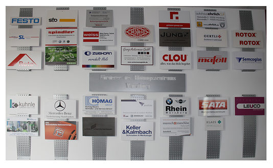 Sponsorenwand 2013